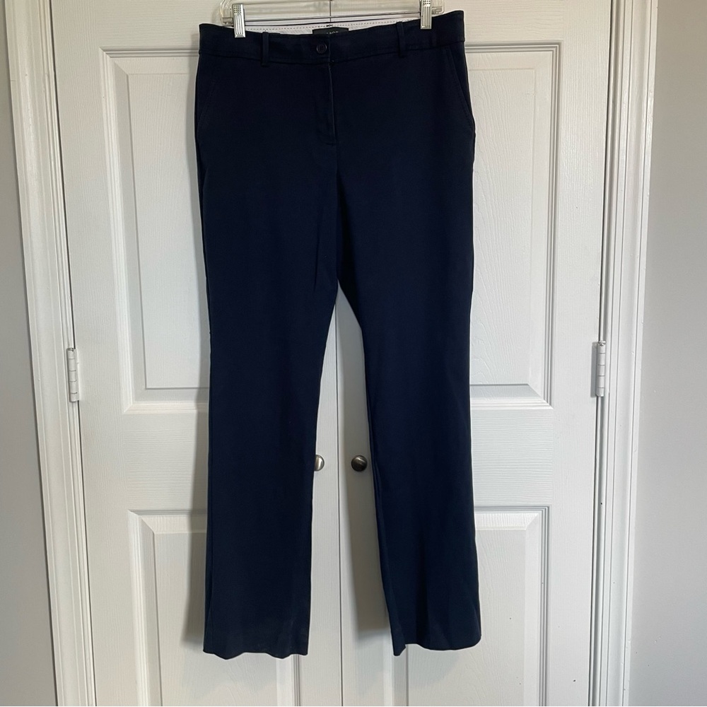 Talbots Navy Blue Barely Boot Pants - image 2